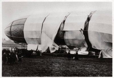 Zeppelin LZ2 après sa destruction, 1906, 1933 - Unbekannt