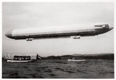 Zeppelin LZ3 en vol, Allemagne - Unbekannt