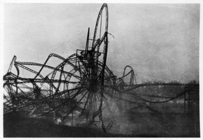 Zeppelin LZ4 après la catastrophe d