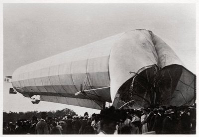 Zeppelin LZ 5 à Göppingen, Allemagne, 1909 - Unbekannt