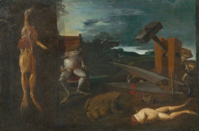 Le jugement des grenouilles - Unbekannt