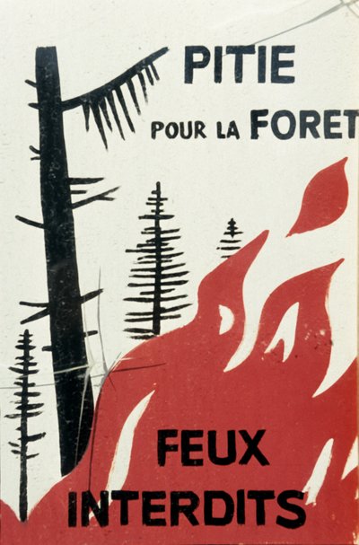 Panneau de protection contre le feu - Unbekannt