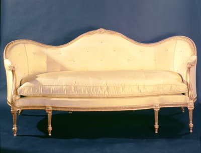 Canapé style Adam, vers 1780 (bois doré) - Unbekannt Unbekannt