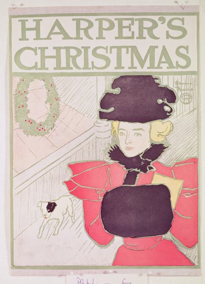 Couverture pour le numéro de Noël du Harper