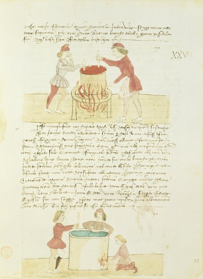 Teinture de la soie de Precetti dell