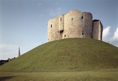 Vue extérieure de Cliffords Tower, York, North Yorkshire - Unbekannt Unbekannt
