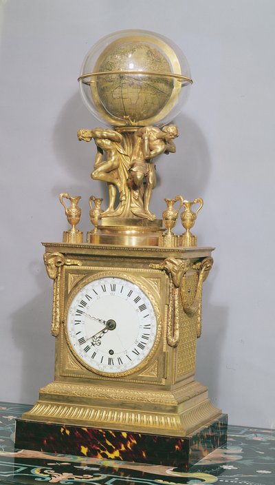 Horloge géographique, par Matthew Boulton, 1771-72 - Unbekannt Unbekannt