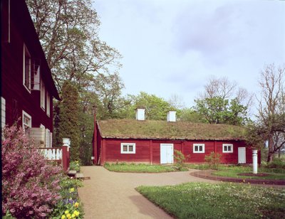 Atelier à toit de gazon à la maison de Carl Linnaeus, Hammarby, Uppsala, Suède - Unbekannt Unbekannt
