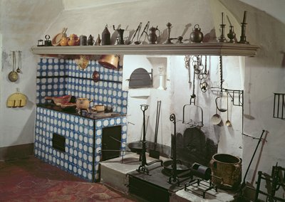 Intérieur de la cuisine de l