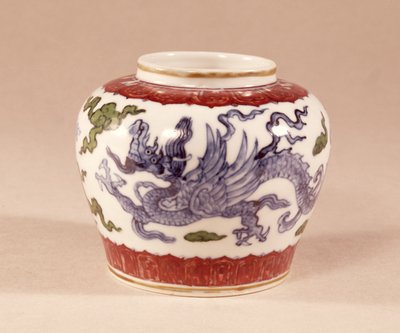 Pot, fin du XVe siècle avec décoration tou tsai (couleur contrastante) - Unbekannt Unbekannt