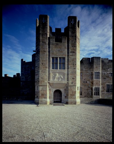Entrée principale du Château Drogo, conçu par Sir Edwin Lutyens (1869-1944) 1910-30 - Unbekannt Unbekannt