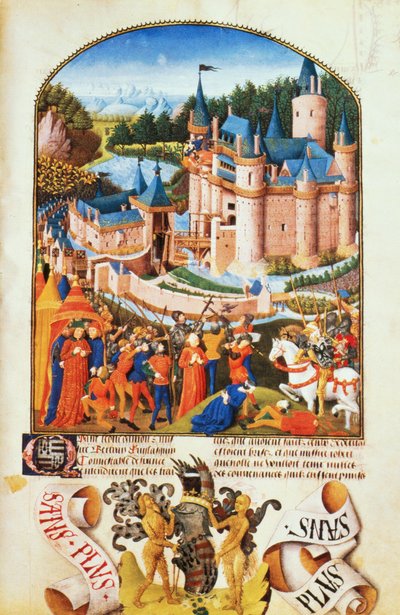 Siège du Château de Derval par Pierre La Baud - Unbekannt Unbekannt