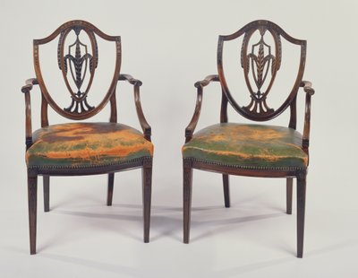 Paire de chaises de salle à manger en bois de rose George III, d