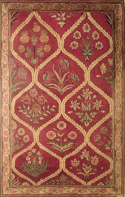 Tapis persan ou turc, 16e-17e siècle - Unbekannt Unbekannt