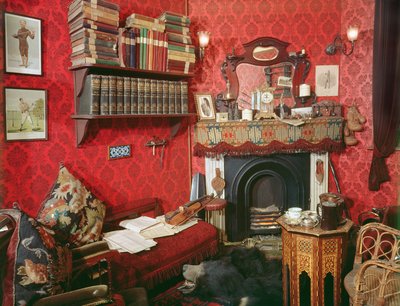 Reconstruction de la chambre de Sherlock Holmes au pub Sherlock Holmes - Unbekannt Unbekannt