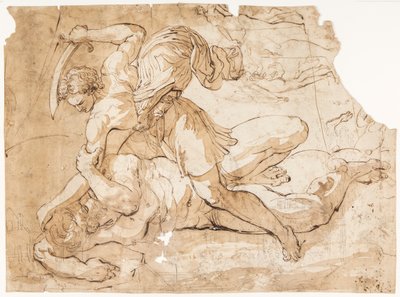 Recto : David et Goliath - Unbekannt Unbekannt