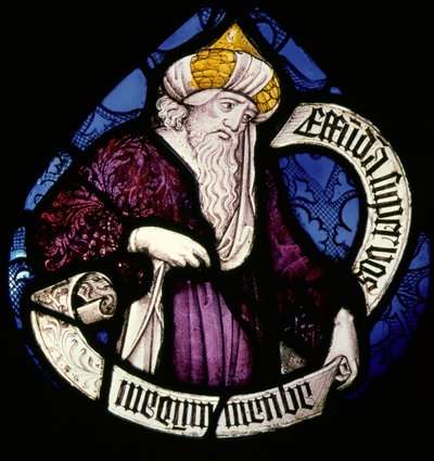 Médaillon du prophète Ézéchiel, XVe siècle - Unbekannt Unbekannt