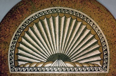 Mosaïque de coquillages, Insula II Bâtiment I 130-150 après J.-C. - Unbekannt Unbekannt