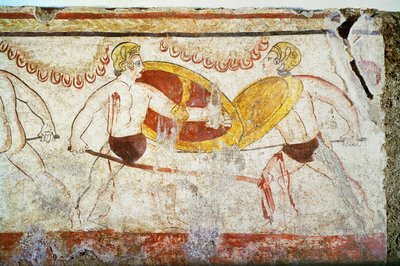 La Bataille des Gladiateurs (détail) - Unbekannt Unbekannt