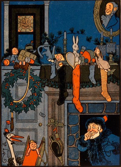 La nuit avant Noël, par Denlow, 1903 - Unbekannt Unbekannt