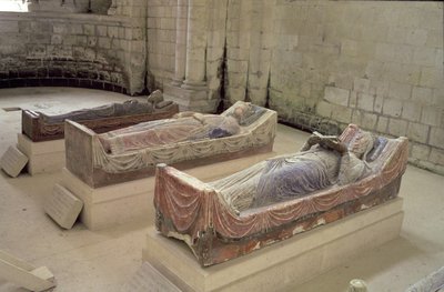Trois tombes Plantagenêt : Henri II, Aliénor d