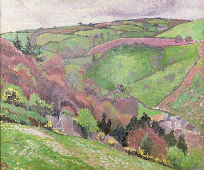 Paysage de vallée, 20e siècle - Unbekannt Unbekannt