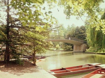 Vue du pont Garret Hostel sur la rivière Cam - Unbekannt Unbekannt