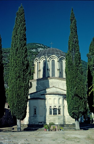 Vue de la Nea Moni, milieu du XIe siècle - Unbekannt Unbekannt