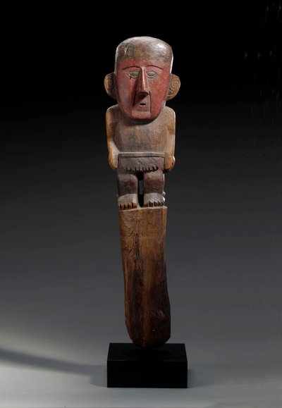 Un marqueur figuratif en bois Chimu, c.1100-1400 - Unbekannt