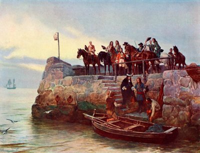 Une cause perdue : La fuite de Jacques II - Unbekannter Künstler