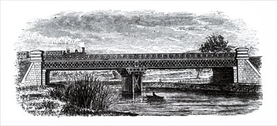 Un pont en treillis - Unbekannt