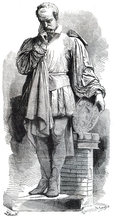 Une statue de Bernard Palissy - Unbekannt