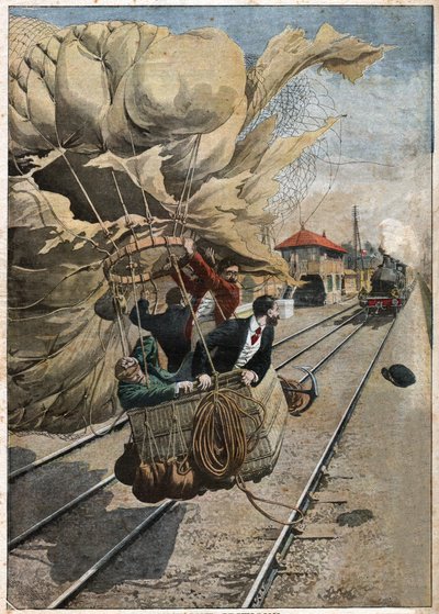 Accident de montgolfière - Nicolas Liez