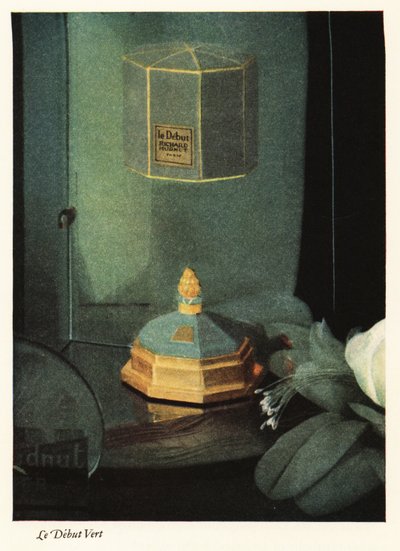Publicité pour le parfum de Richard Hudnut, Parfum Le Début Vert - Unbekannter Künstler