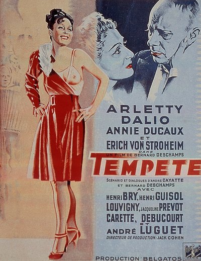 Affiche du film Tempête - Unbekannt