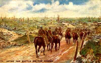 Après la Bataille de la Somme - Unbekannter Künstler