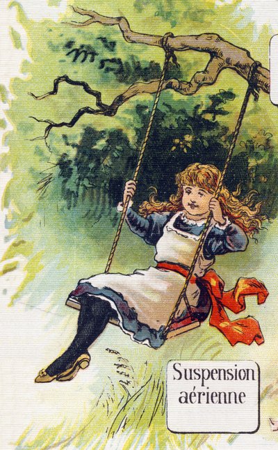 Suspension aérienne. Gravure dans "ABC L