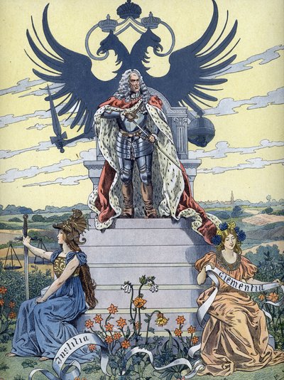 Allégorie de « Gott erhalte Franz den Kaiser » (Dieu sauve l
