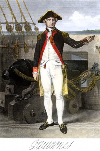 Marine américaine : John Paul Jones (1747-1791) marin et héros de la guerre d