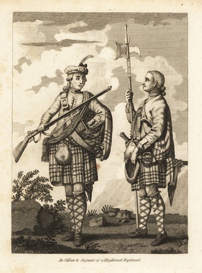 Un officier et un sergent d