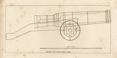 Bombarde ancienne ou canon appelé Mons Meg - Unbekannt