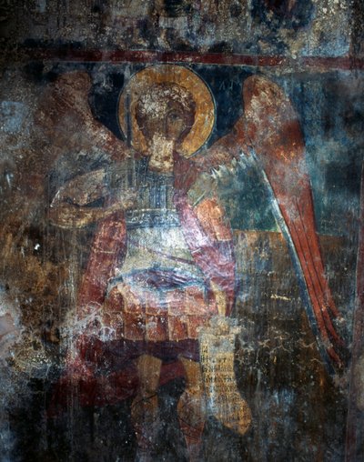 Ange, fresque dans l