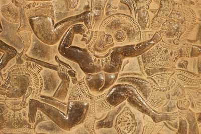 Angkor Wat (détail) - Unbekannt