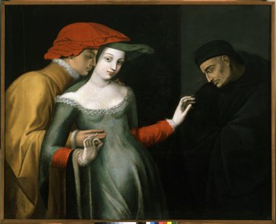 Peinture anonyme du 16ème siècle Musée Granet, Aix en Provence. - Unbekannter Künstler