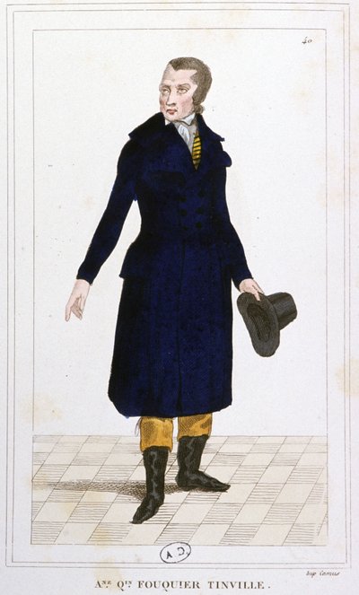 Antoine Fouquier-Tinville - Unbekannter Künstler