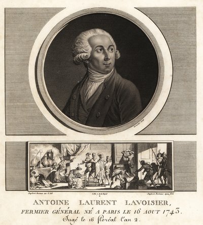 Antoine Laurent Lavoisier, noble et chimiste français - Unbekannt
