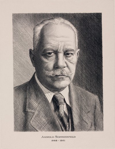 Arnold Sommerfeld, physicien allemand, vers 1930 - Unbekannt