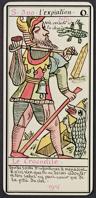 Expiation, carte de tarot, française - Unbekannt