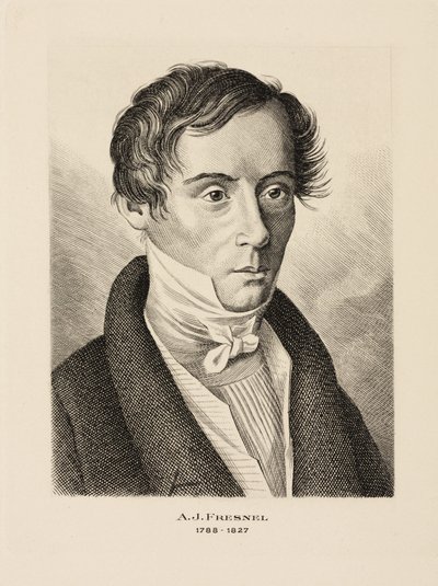 Augustin Jean Fresnel, physicien français, vers 1825 - Unbekannt