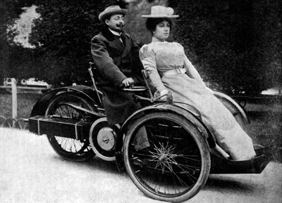 Automobile par Léon Bollée - Unbekannter Künstler